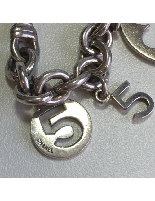 Symbols CHANEL silver bracelet