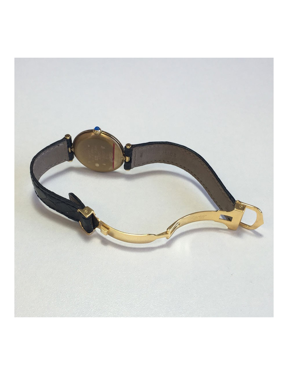 Montre CARTIER Must de Cartier  ronde vermeil