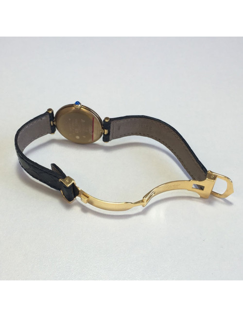 Montre CARTIER Must de Cartier  ronde vermeil