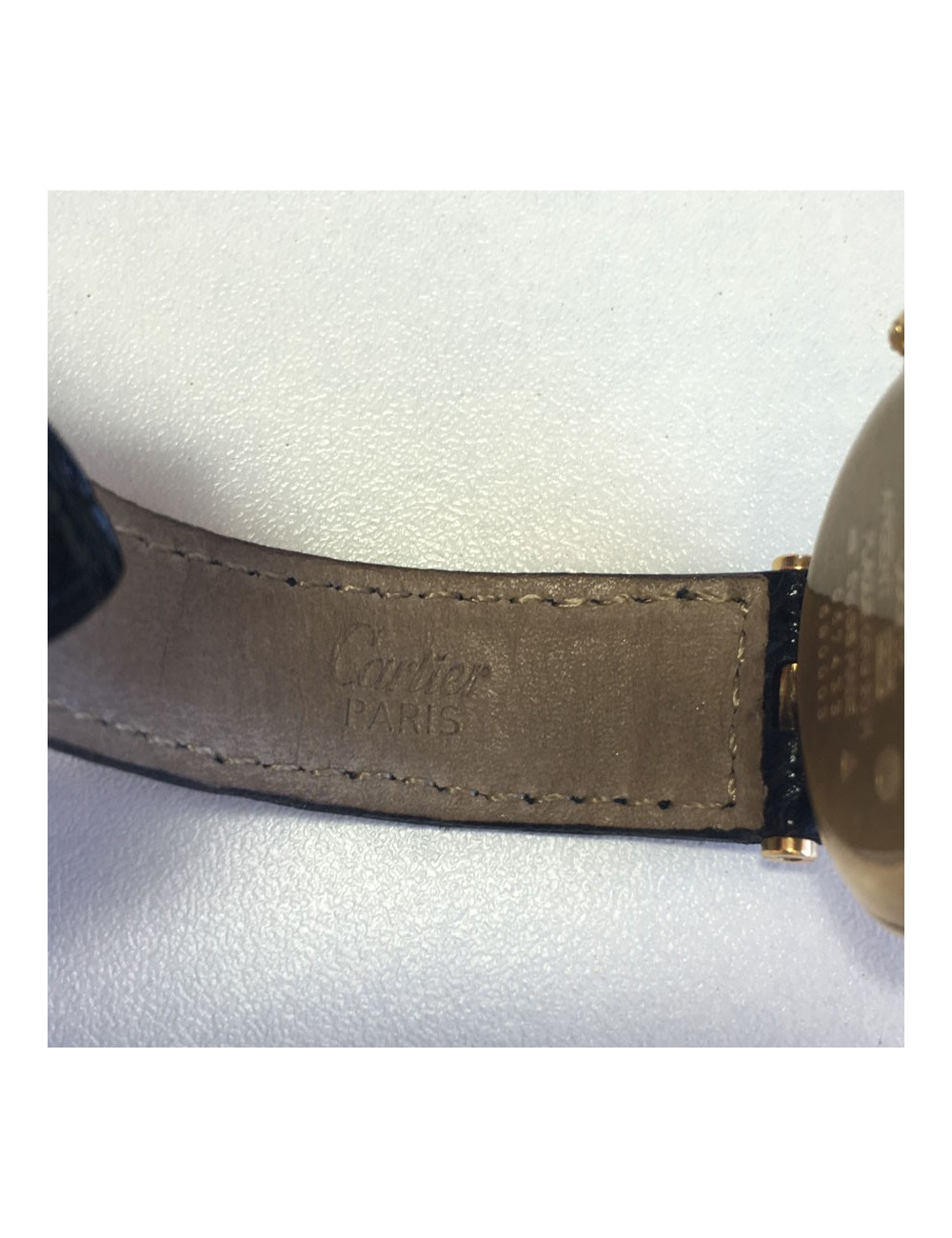 Montre CARTIER Must de Cartier  ronde vermeil