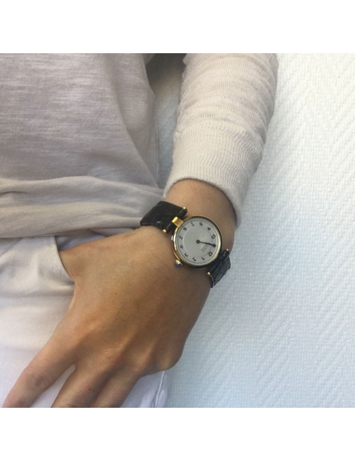 Montre CARTIER Must de Cartier  ronde vermeil