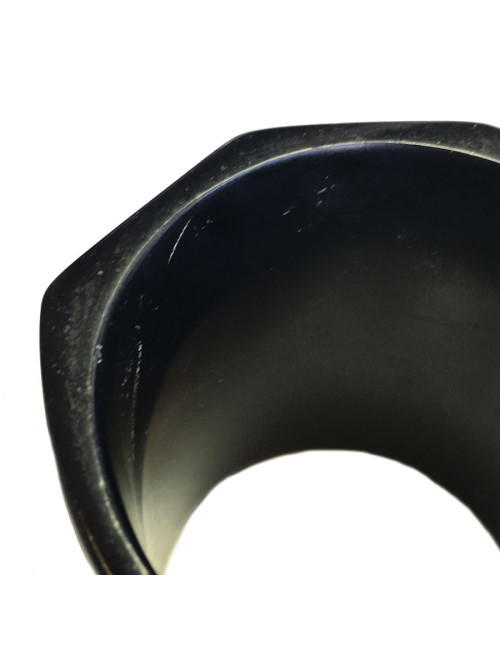 MARNI blackened wood cuff