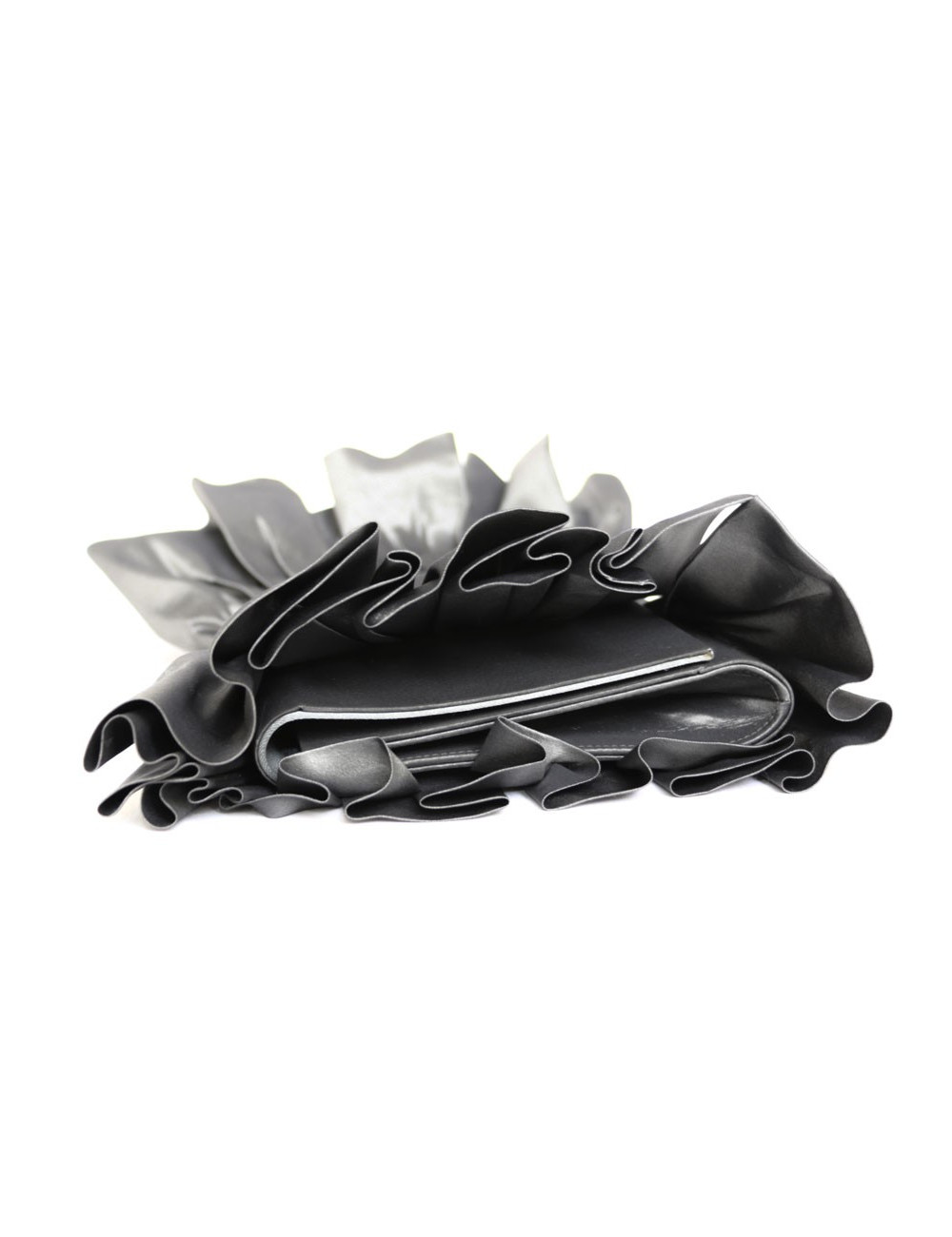 Pochette du soir DIOR satin gris