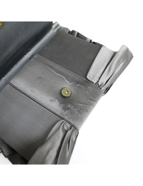 Pochette du soir DIOR satin gris