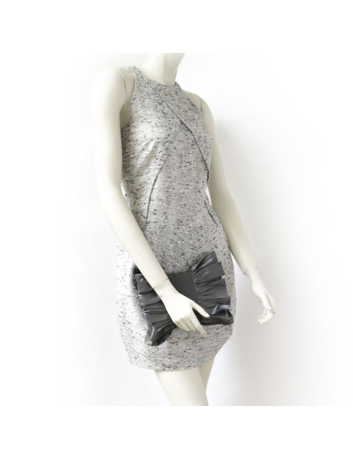 Pochette du soir DIOR satin gris