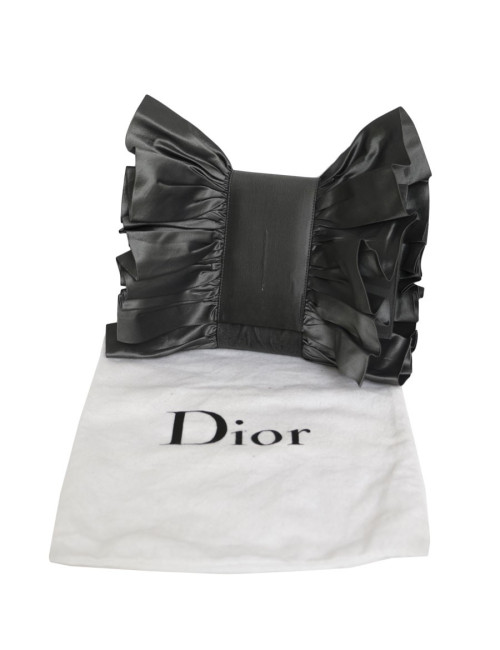 Pochette du soir DIOR satin gris