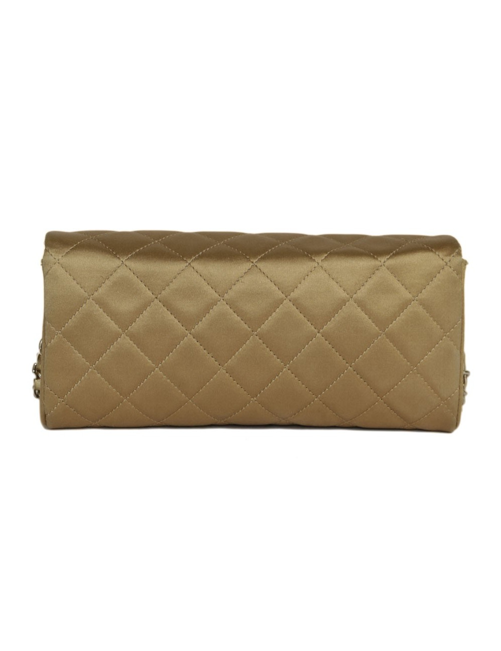 CHANEL Couture Evening Bag in Coppered Silk Satin