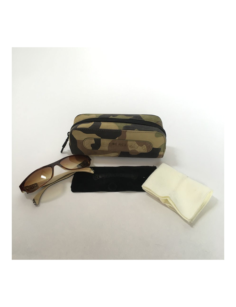 Sunglasses CHROME HEARTS plexi way tortoise-shell turtle and beige