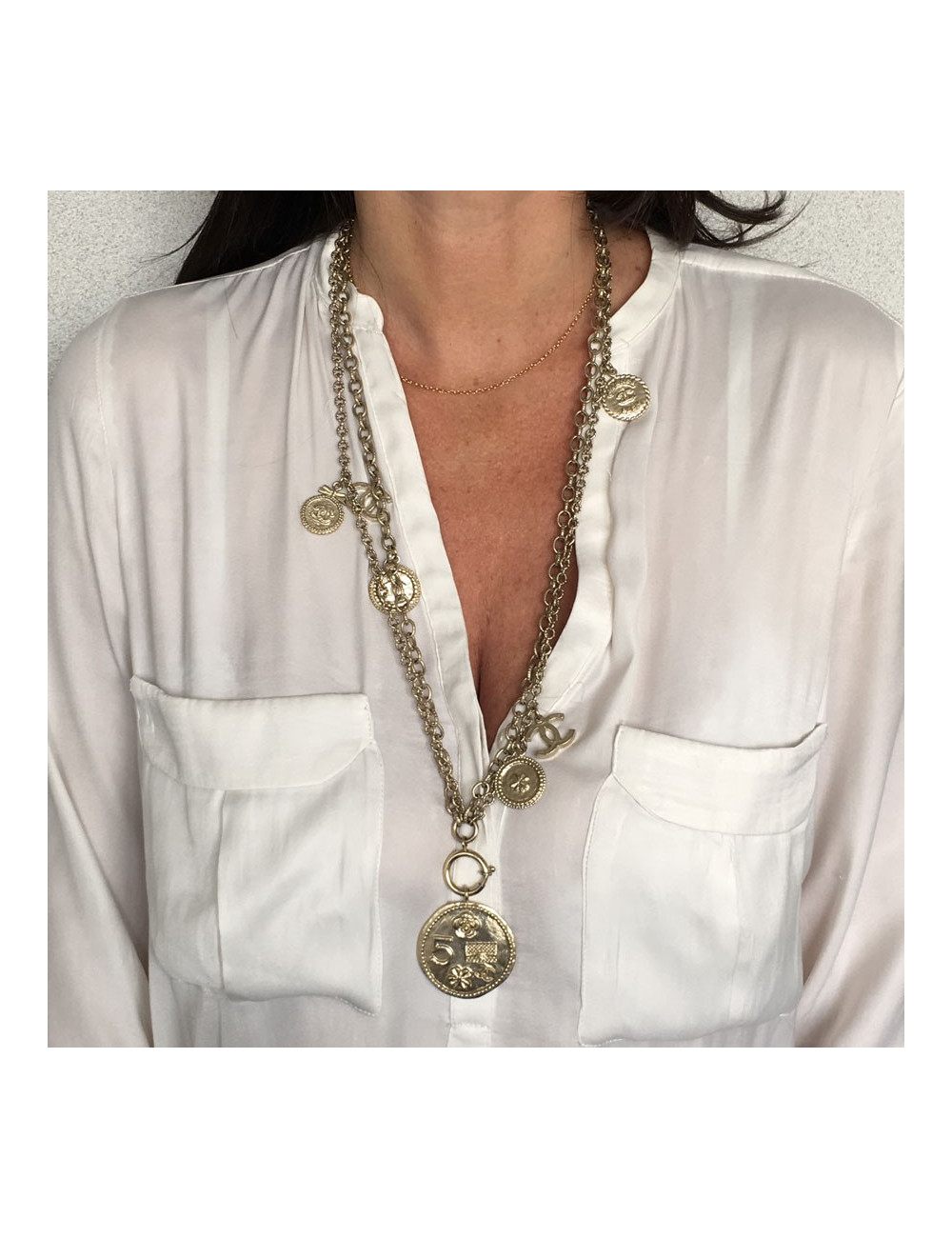 Sautoir CHANEL "100 ans"