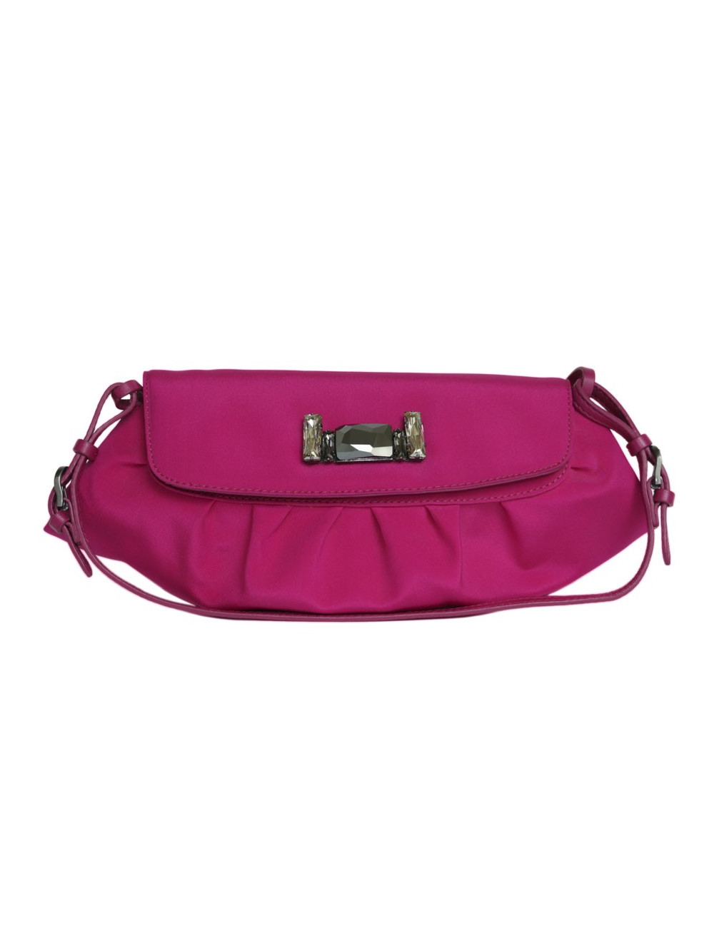 Mini sac JIMMY CHOO en satin de soie