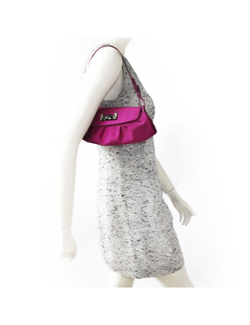 Mini sac JIMMY CHOO en satin de soie