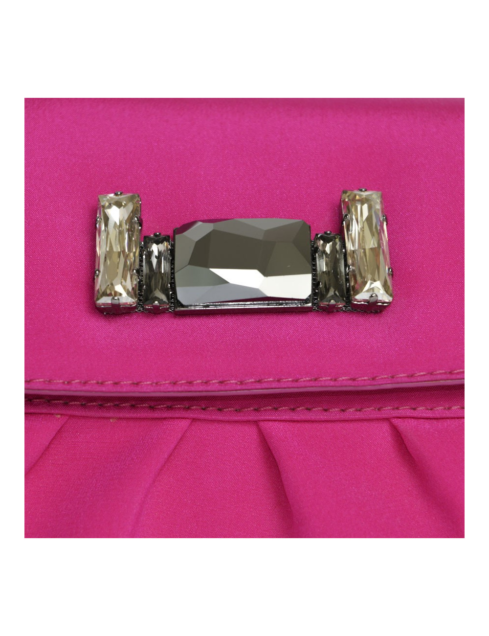 Mini sac JIMMY CHOO en satin de soie