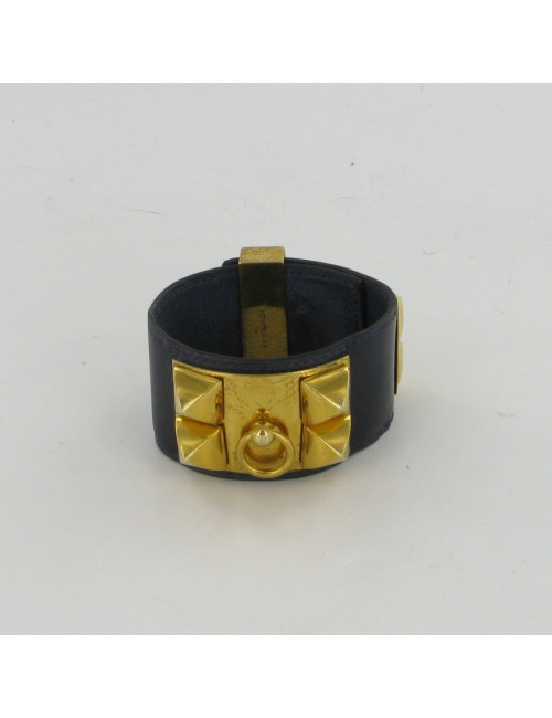 Manchette collier de chien vintage HERMES