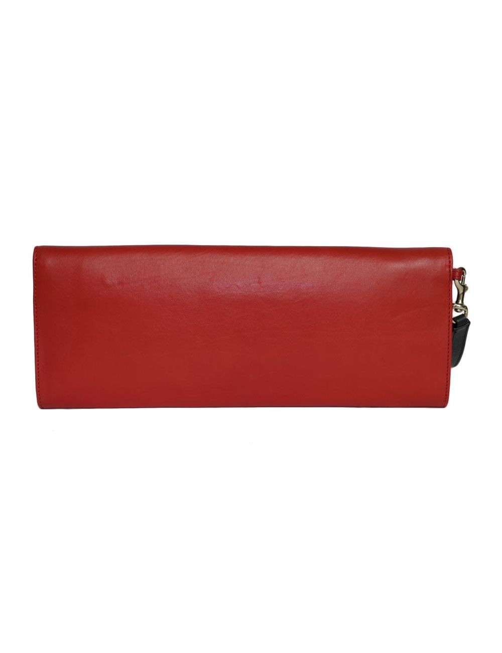 GIVENCHY red leather pouch