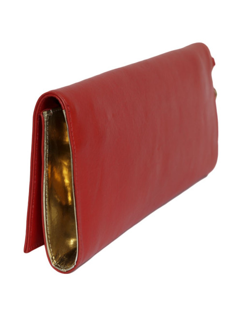 Pochette GIVENCHY cuir rouge