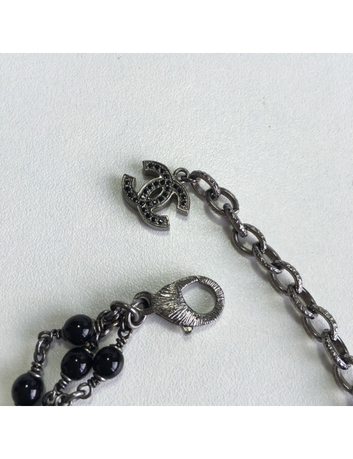Collier CHANEL triple rangs