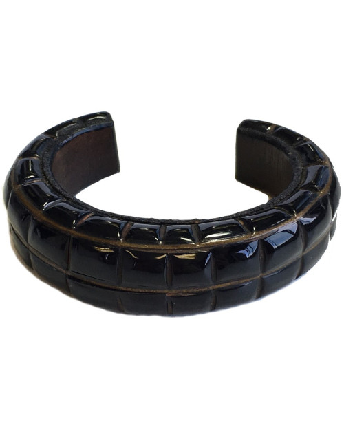 Bracelets autres marques en turquoise et pierre noire