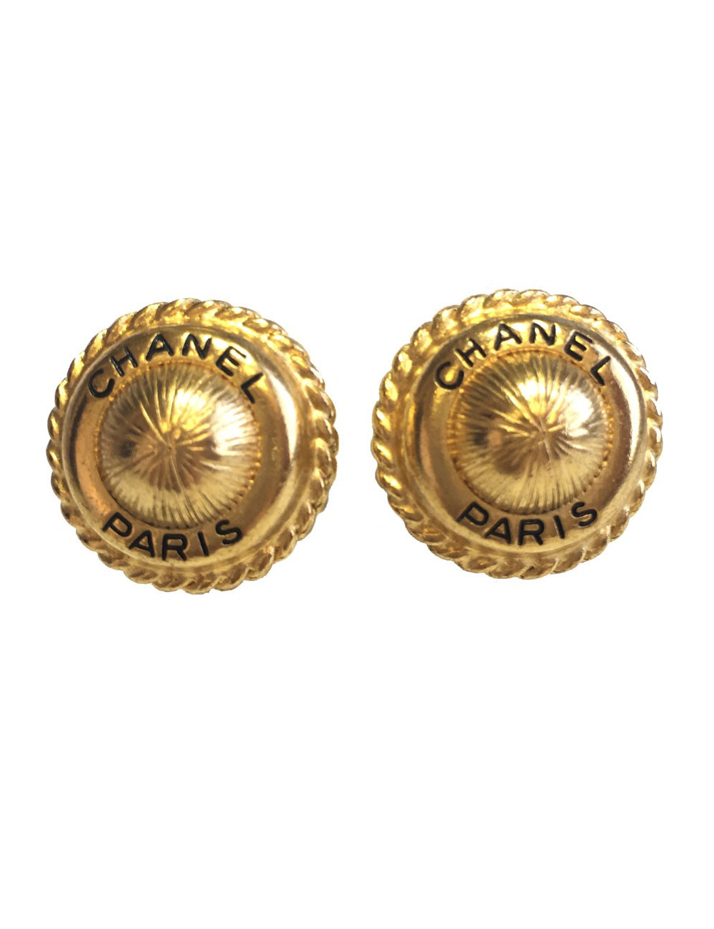 Boucles d'oreille clips CHANEL 95'