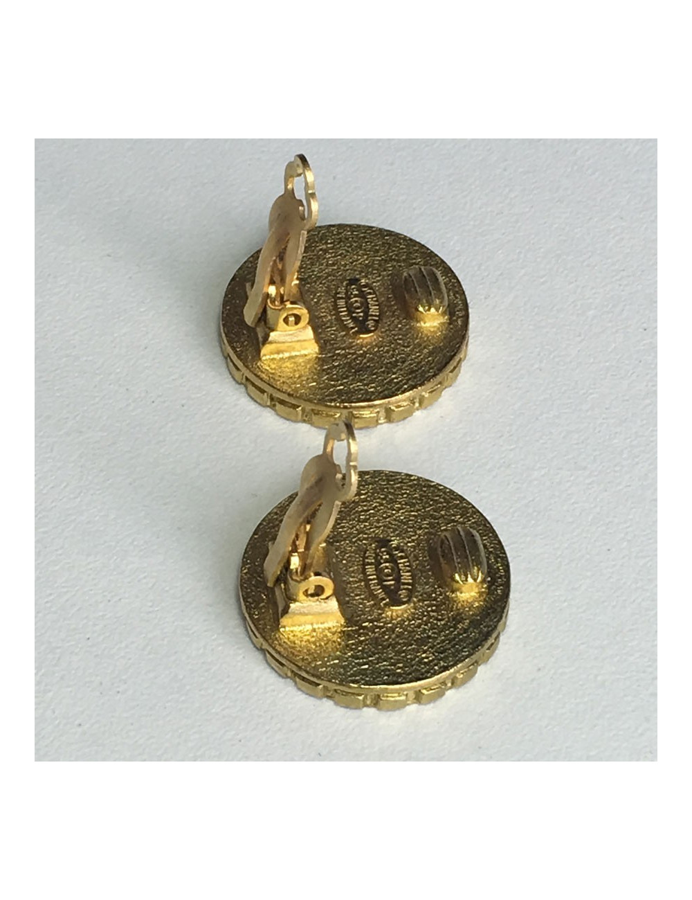 Clips CHANEL "Coco Chanel" vintage earrings