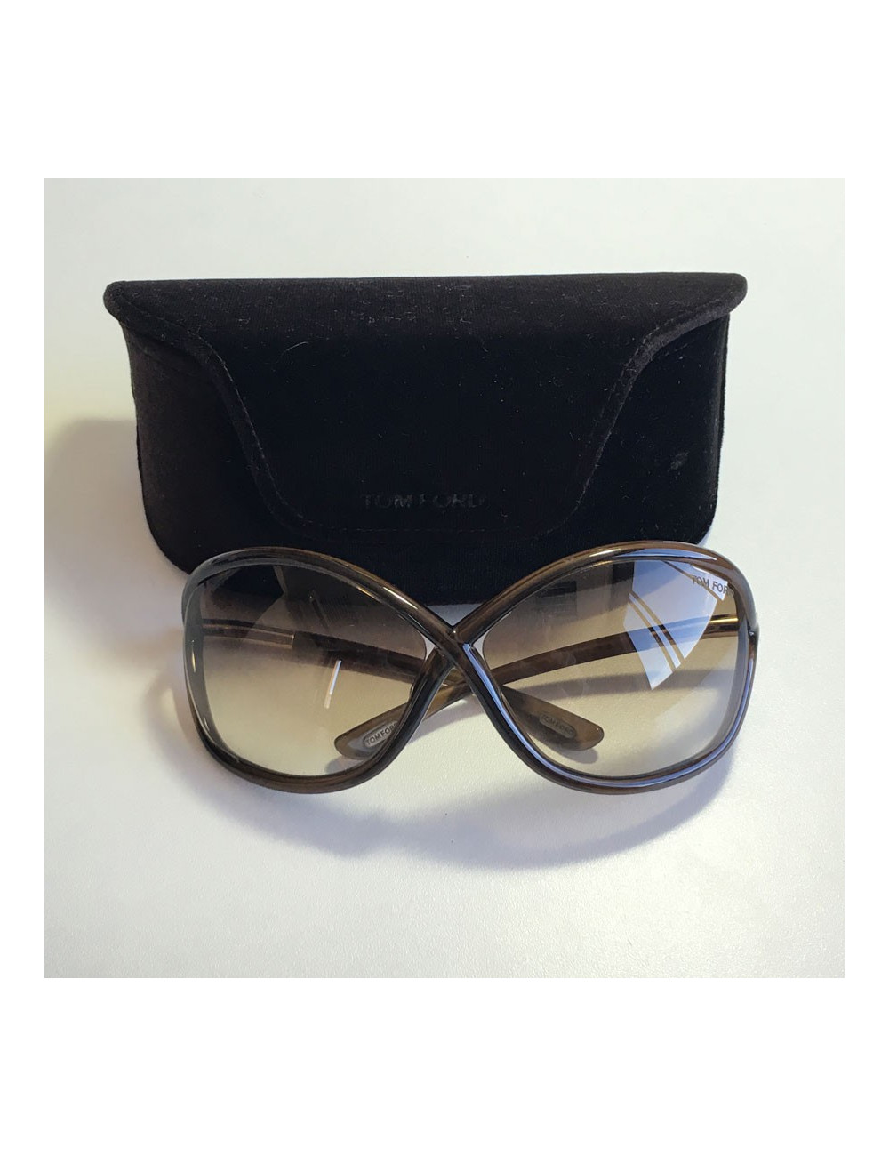 Lunettes de soleil TOM FORD marron