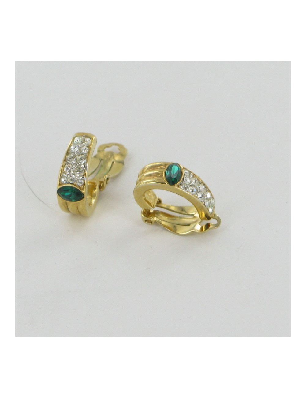 Clip d'oreilles strass DORIAN