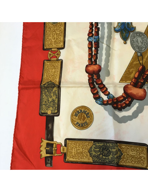 Carré HERMES  soie  Vintage