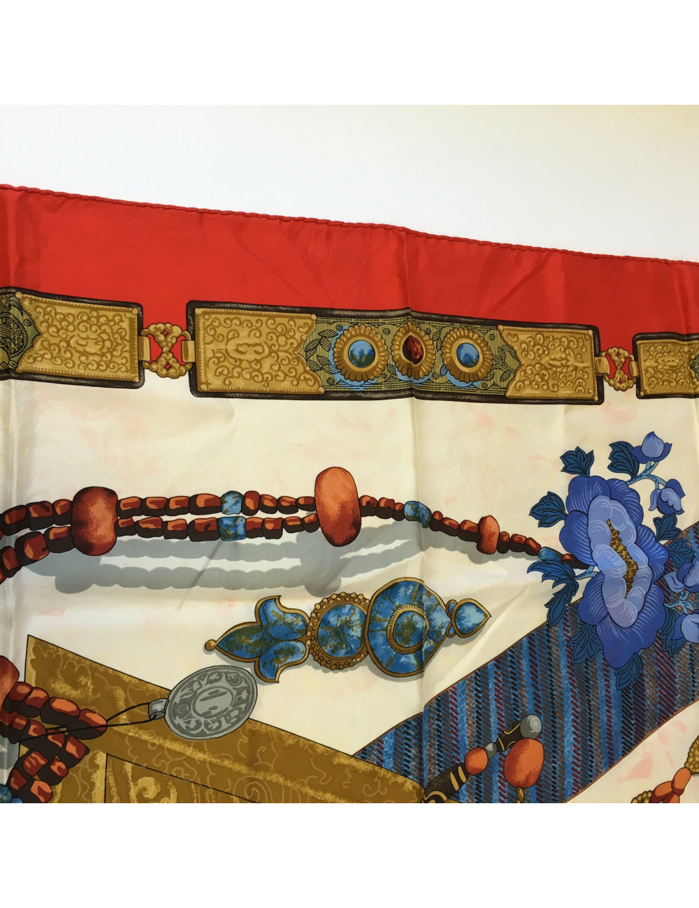 Carré HERMES  soie  Vintage