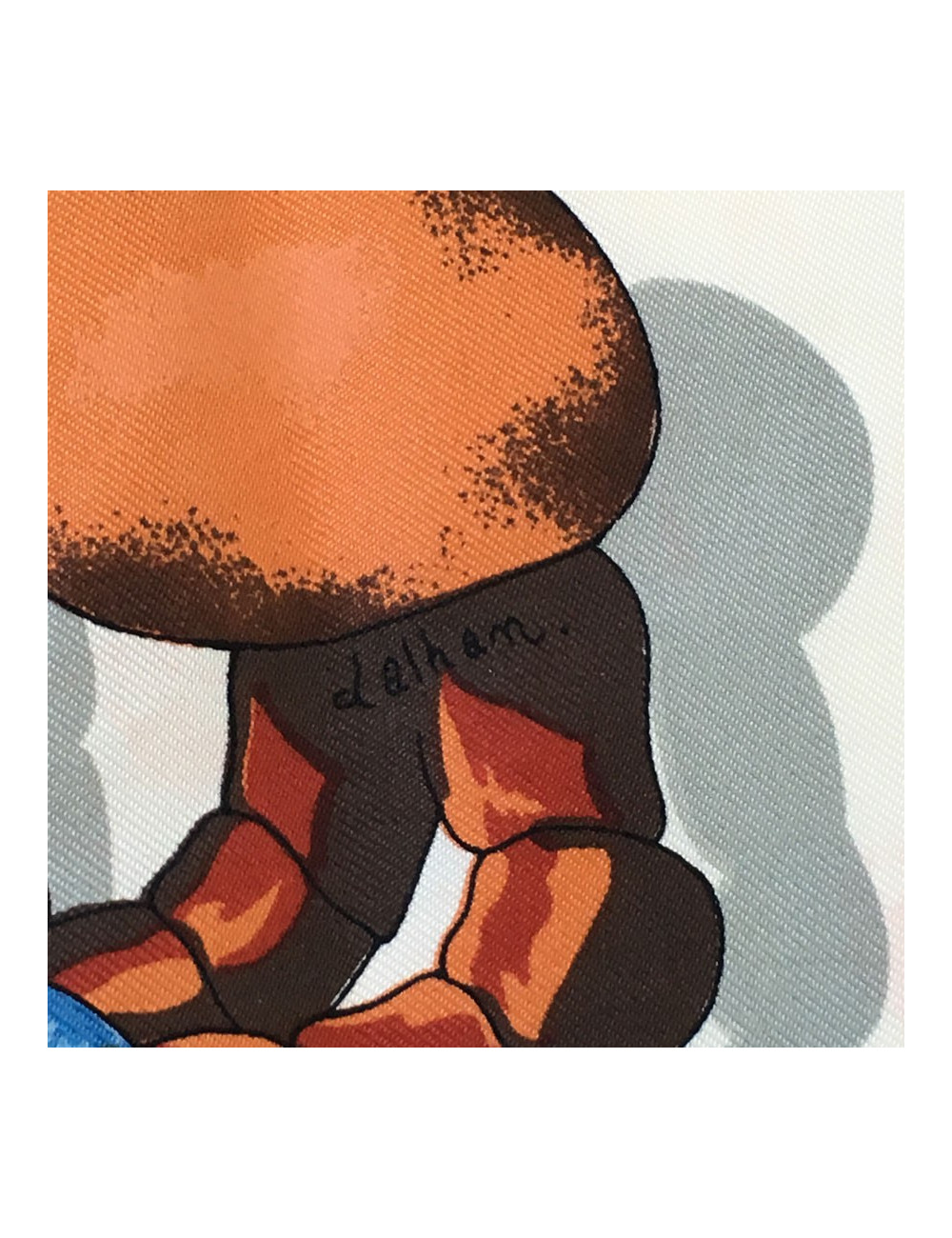 Carré HERMES  soie  Vintage