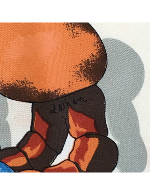 Carré HERMES  soie  Vintage