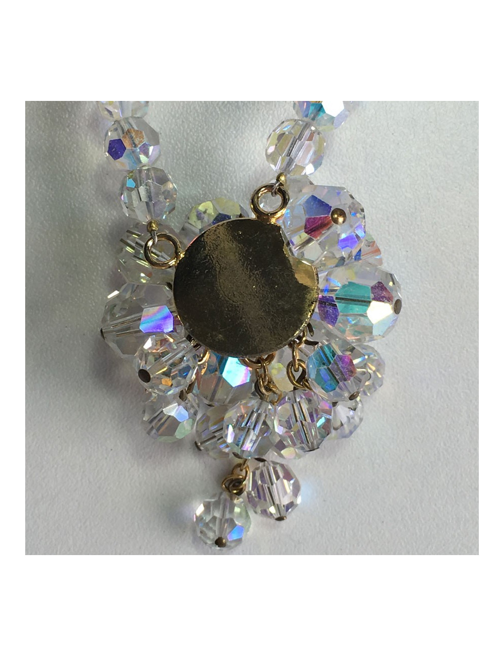 CHANEL Vintage stones fancy necklace