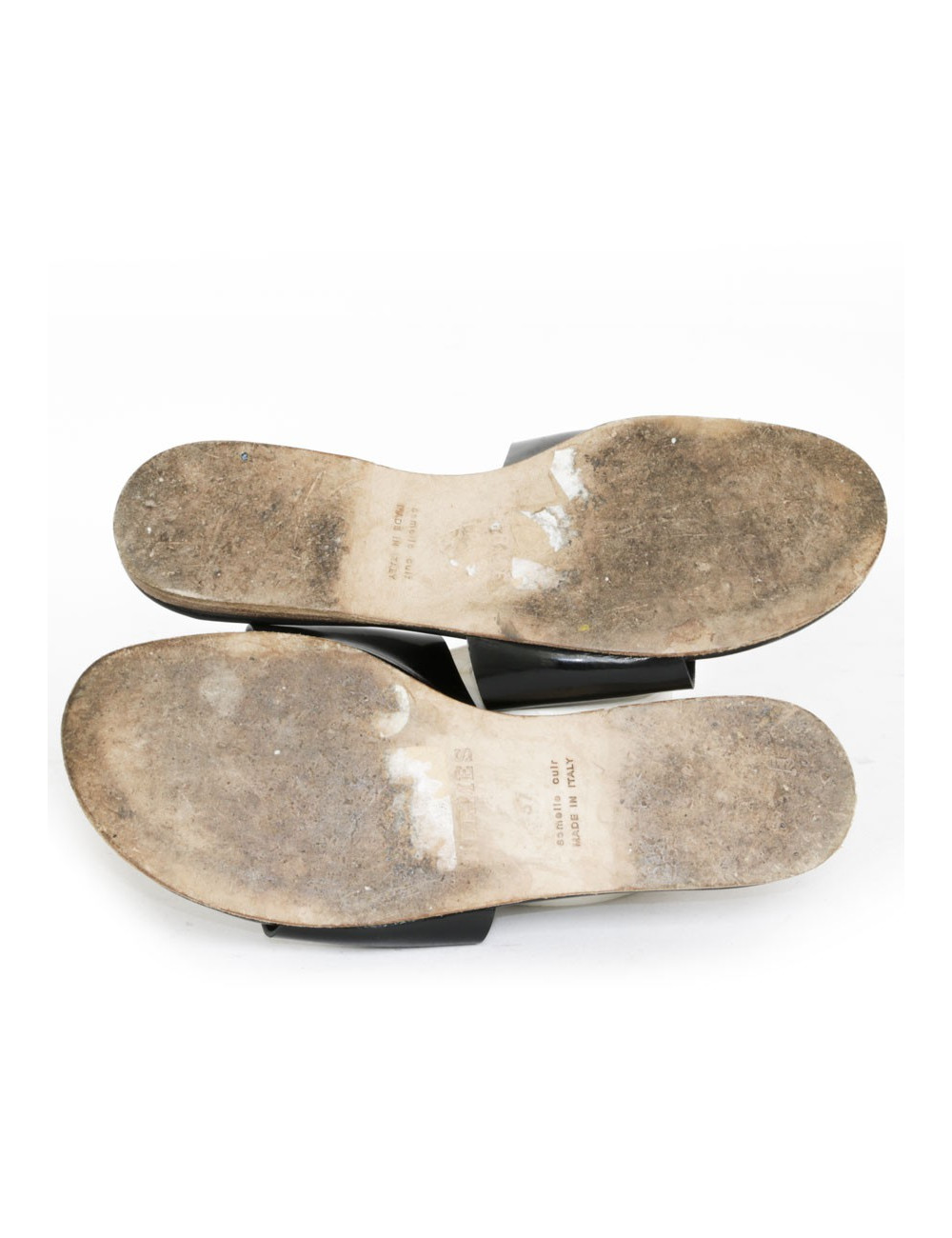 Mules HERMES T 37 Médor