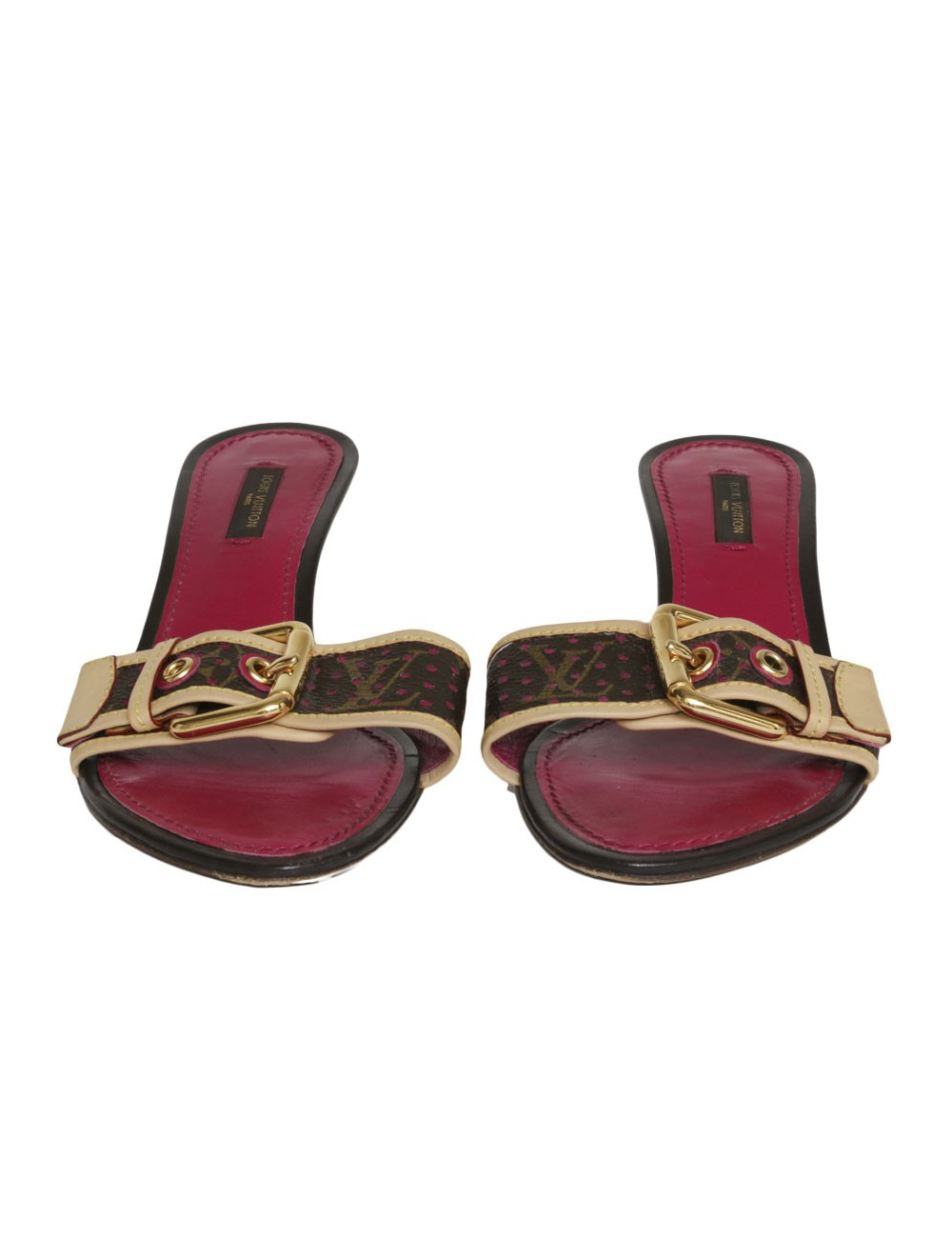 Mules heel LOUIS VUITTON T 36.5