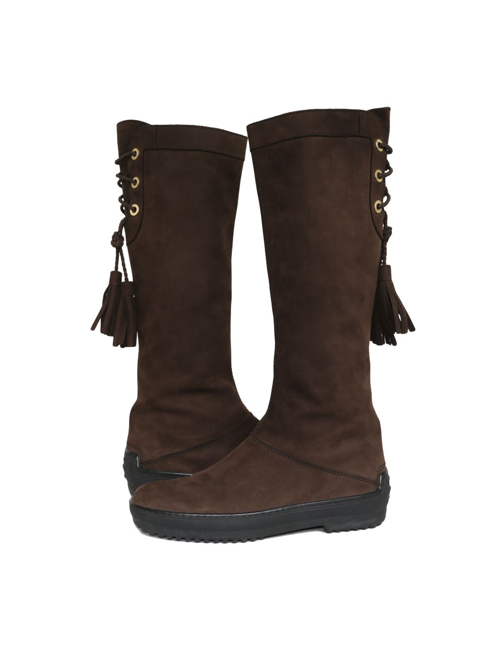 Boots TOD's size 36 brown suede