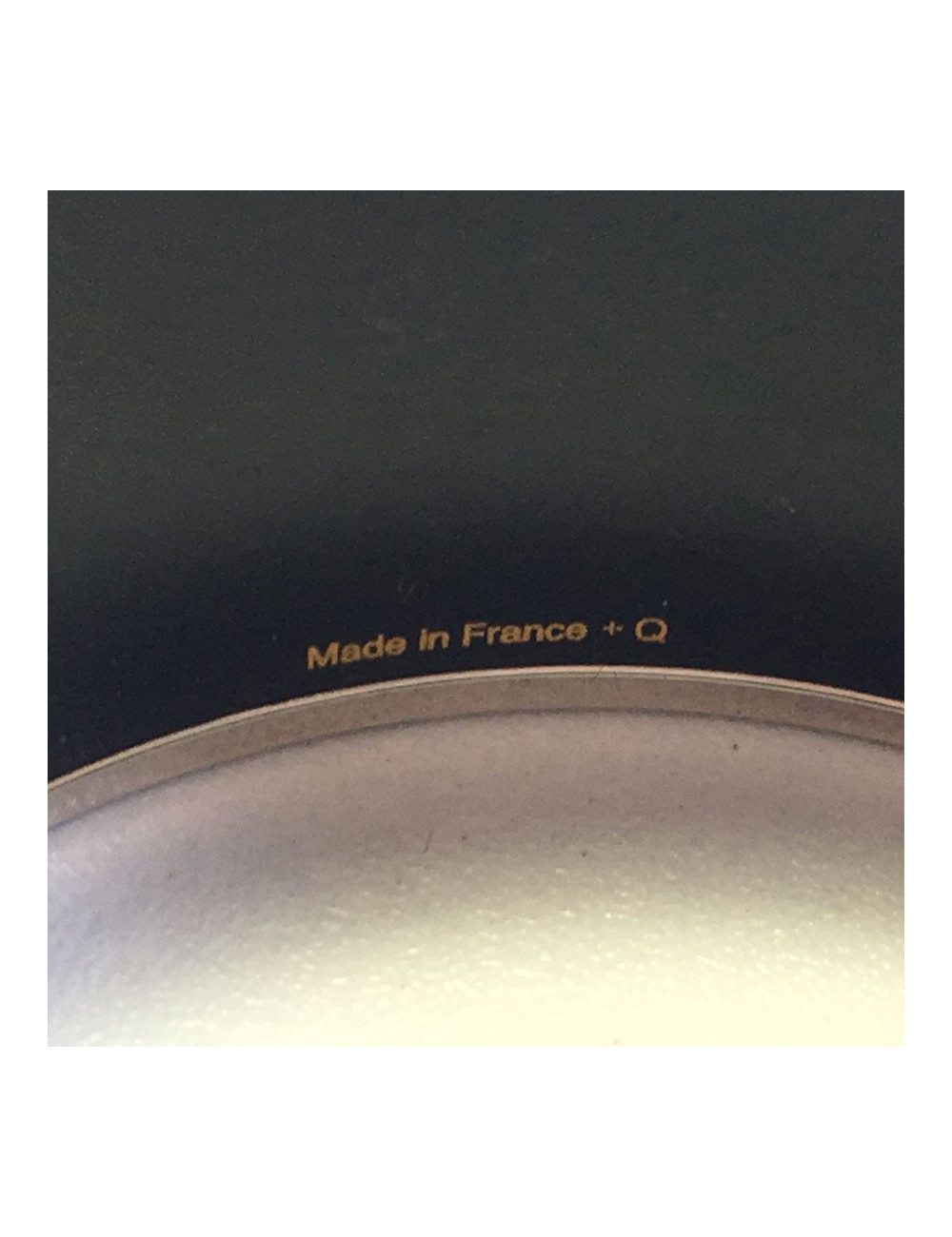 Bracelet HERMES en émail vert extra large