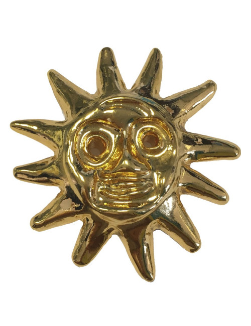 PIN CHRISTIAN LACROIX Sun gold metal