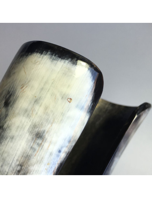 CELINE black Horn cufflinks