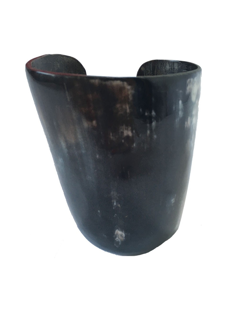 CELINE black Horn cufflinks