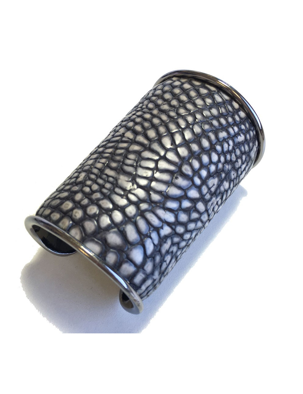 Manchette ANDREW GN autres marques en métal argenté