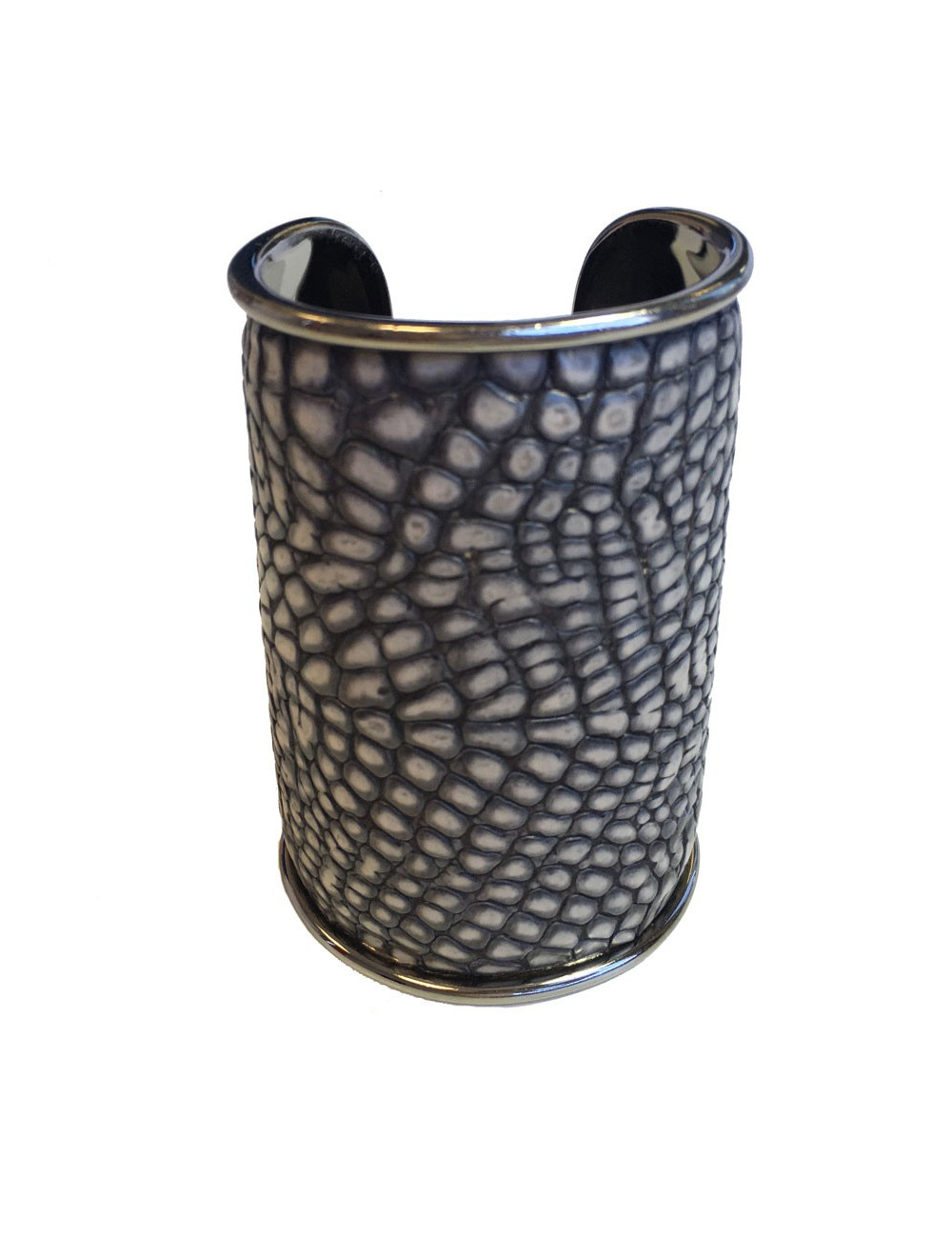 Manchette ANDREW GN autres marques en métal argenté