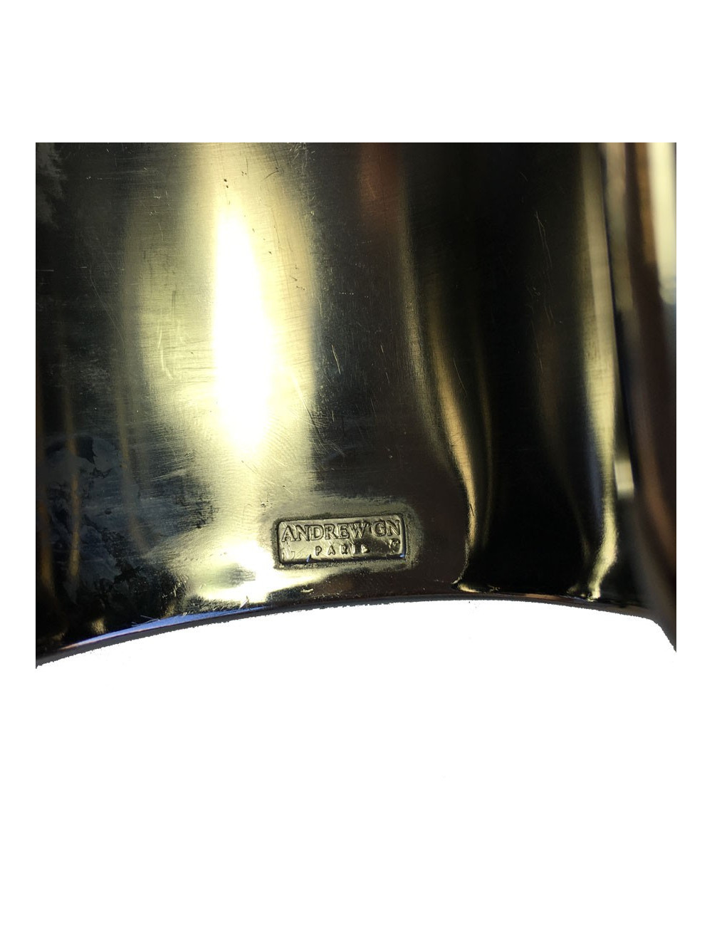 Manchette ANDREW GN autres marques en métal argenté