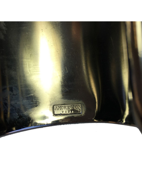 Manchette ANDREW GN autres marques en métal argenté