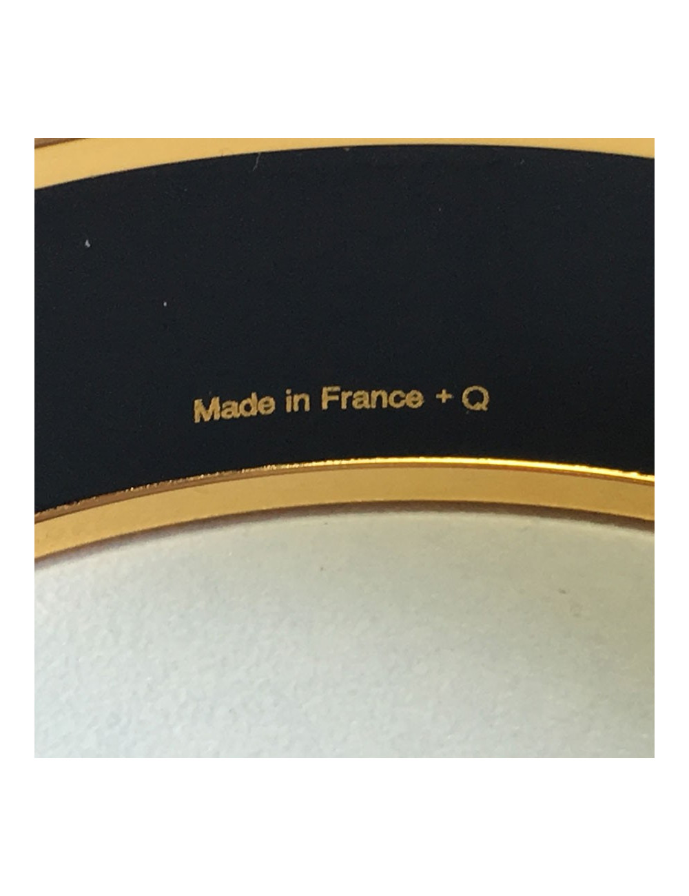 Bracelet HERMES en émail  PM