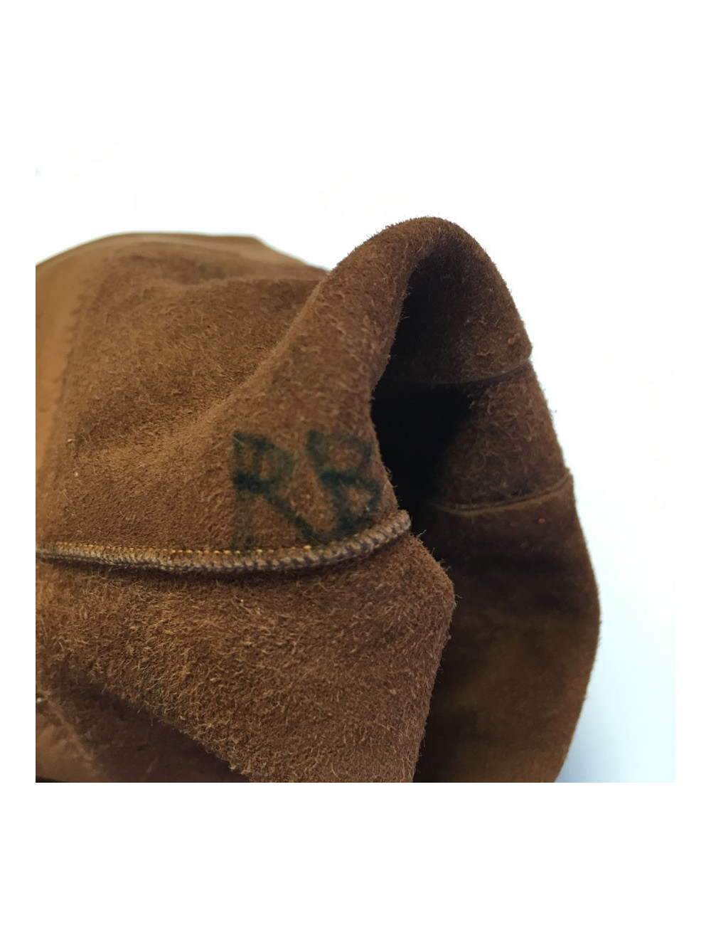 Gants CHRISTIAN DIOR  en cuir marron vintage 