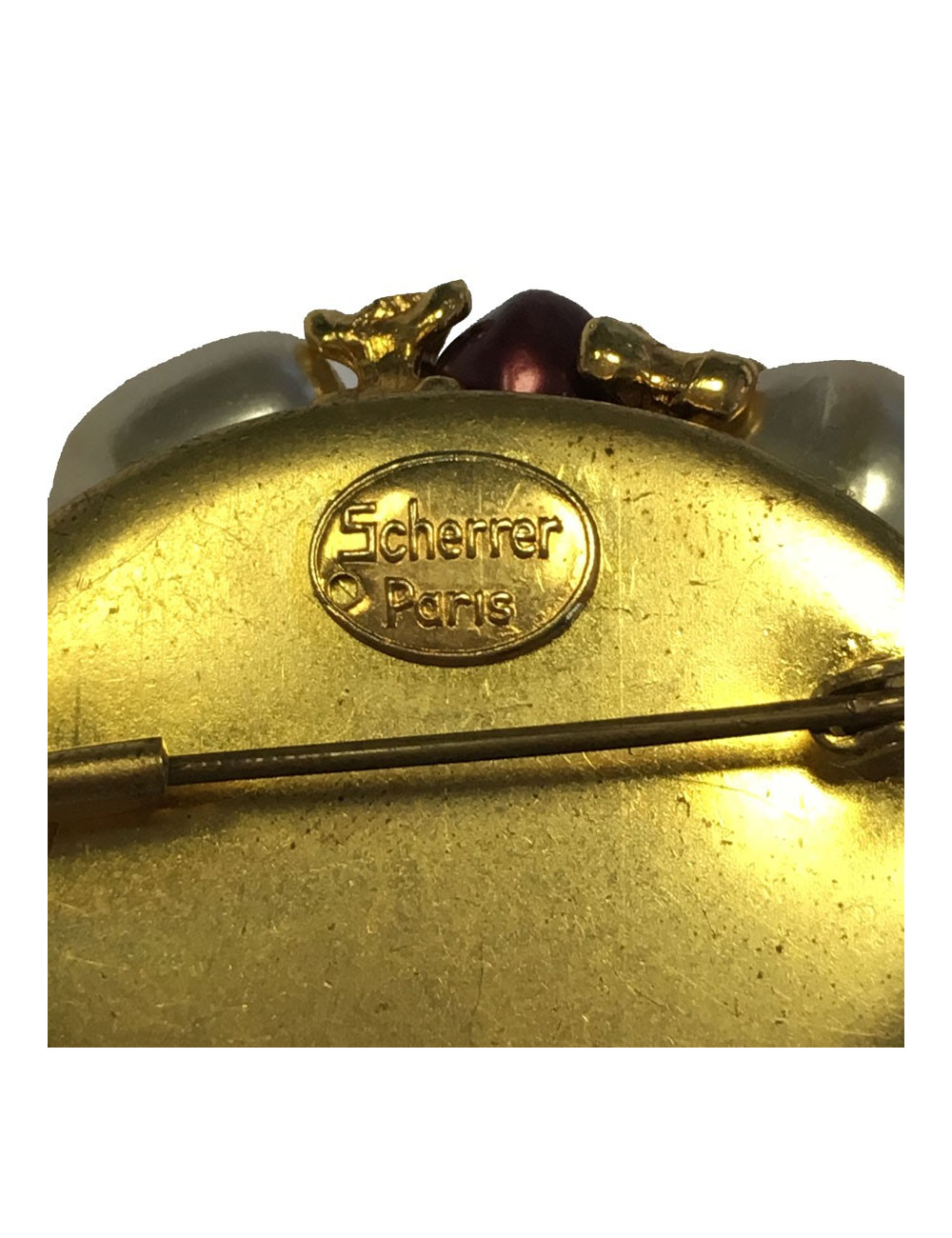 Jean-Louis SCHERRER vintage brooch