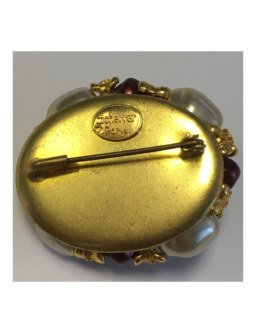 Jean-Louis SCHERRER vintage brooch