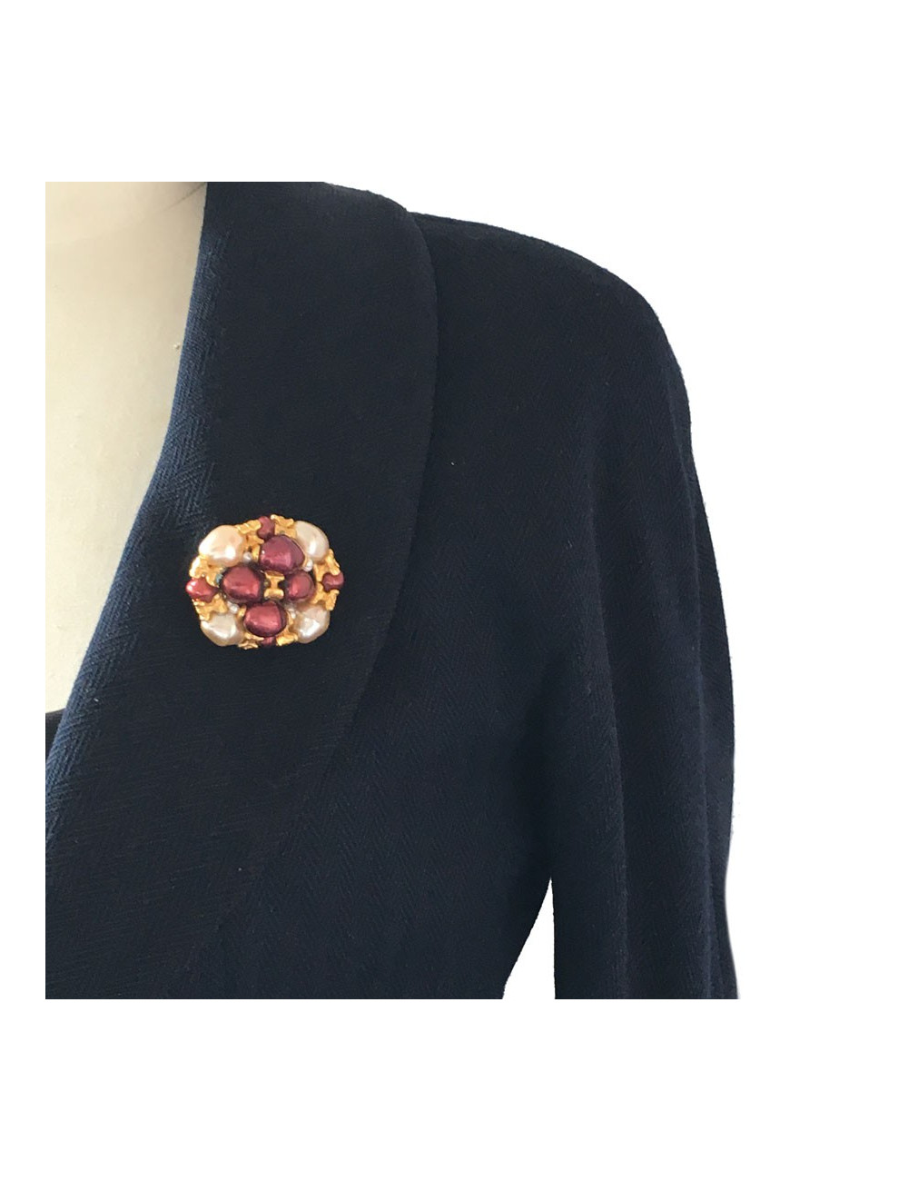 Broche JEAN-LOUIS SCHERRER vintage