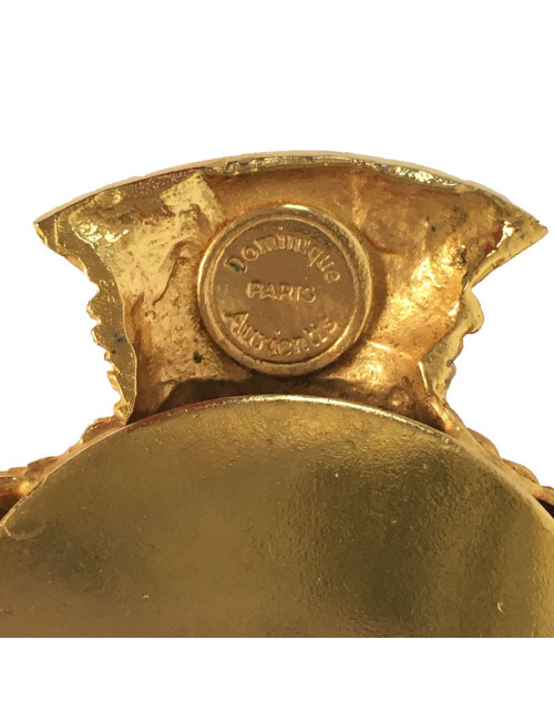 Broche DOMINIQUE AURIENTIS épi de blé en métal doré