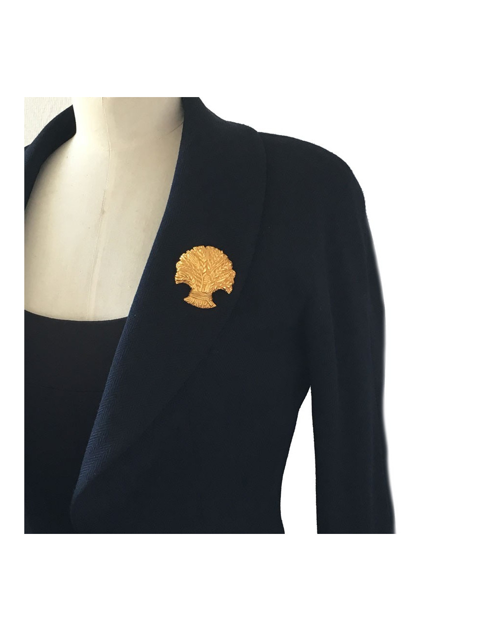 Broche CHANEL épi de blé