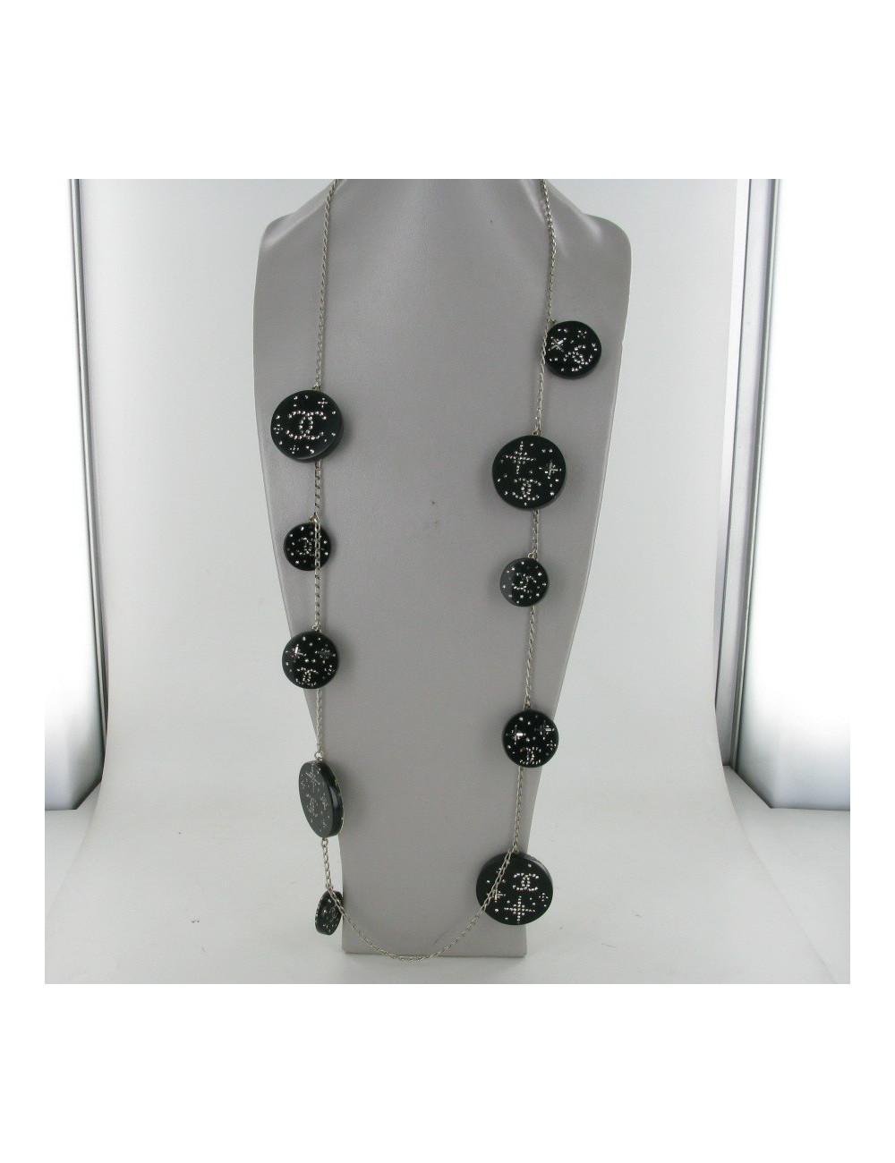 Sautoir strass CHANEL