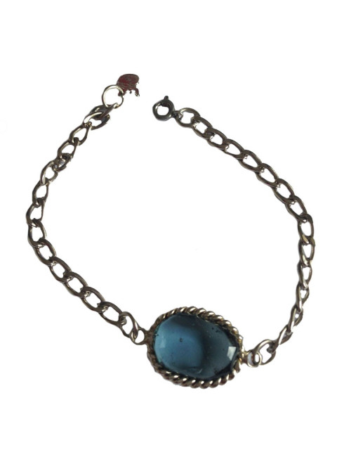 Bracelet transparent grey cabochon MARGUERITE DE VALOIS